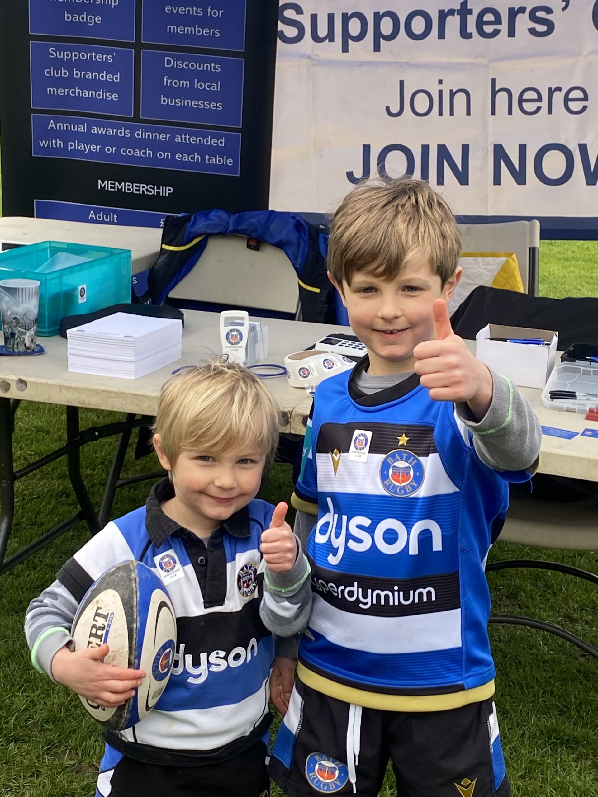 MembershipKids go Free Bath Rugby Supporters' Club